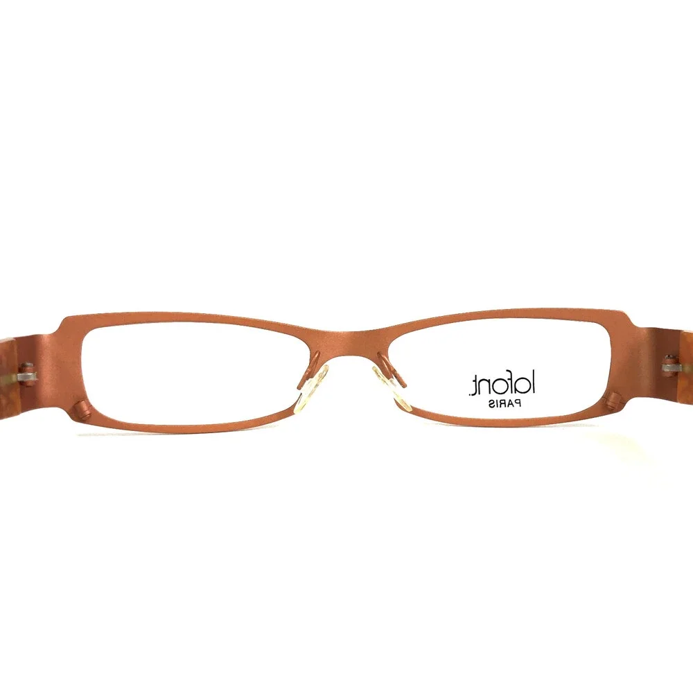 Jean Lafont Eyeglasses Frames ATMOSPHERE 671 Matte Purple Orange 50-17-135